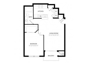 Serenity A1 3011 floor plan